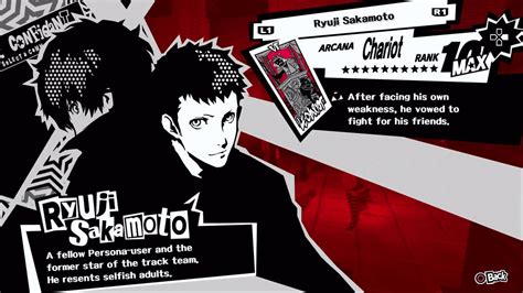"Acting as a Phantom Thief would've been more efficient alone. . Ryuji confidant